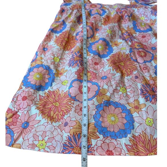 Tuckernuck x Cameran Eubanks Wimberly Folly Floral Flutter Sleeve Mini Dress XXL - Picture 5 of 8